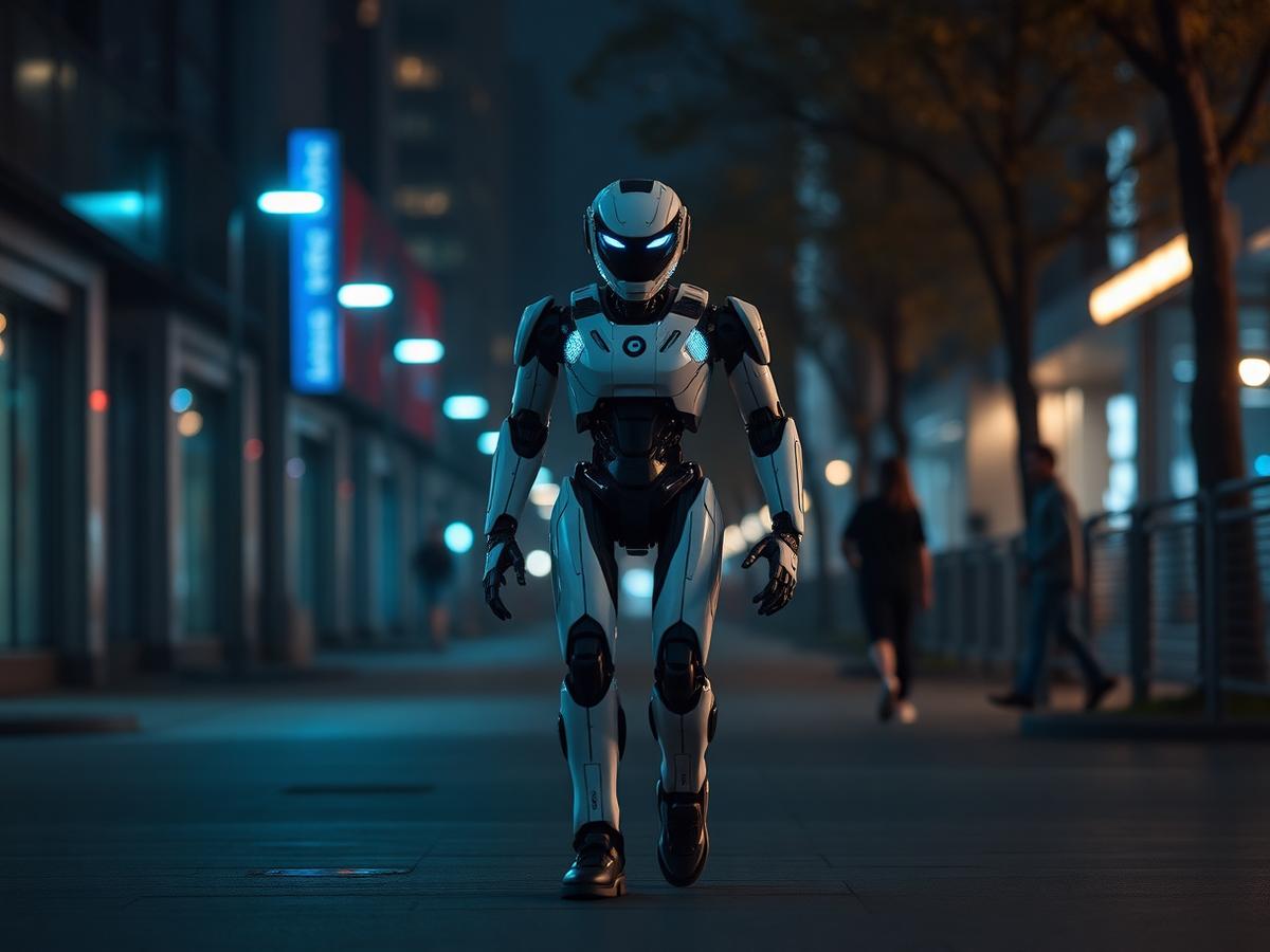 Chiński humanoid Unitree G1 jako symbol wyścigu Chiny kontra USA